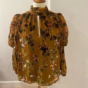 French connection floral blouse